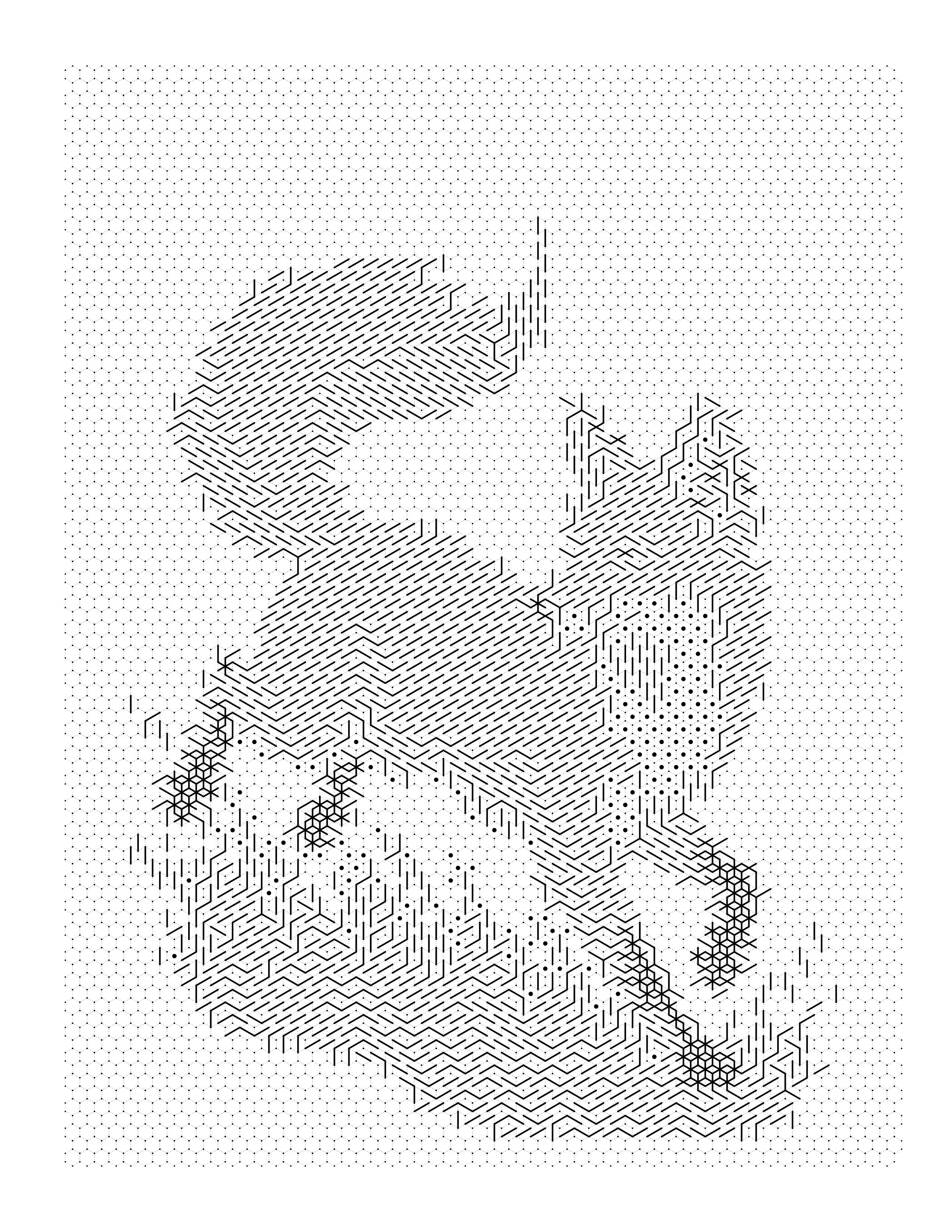 Colored Red Fox coloring page example